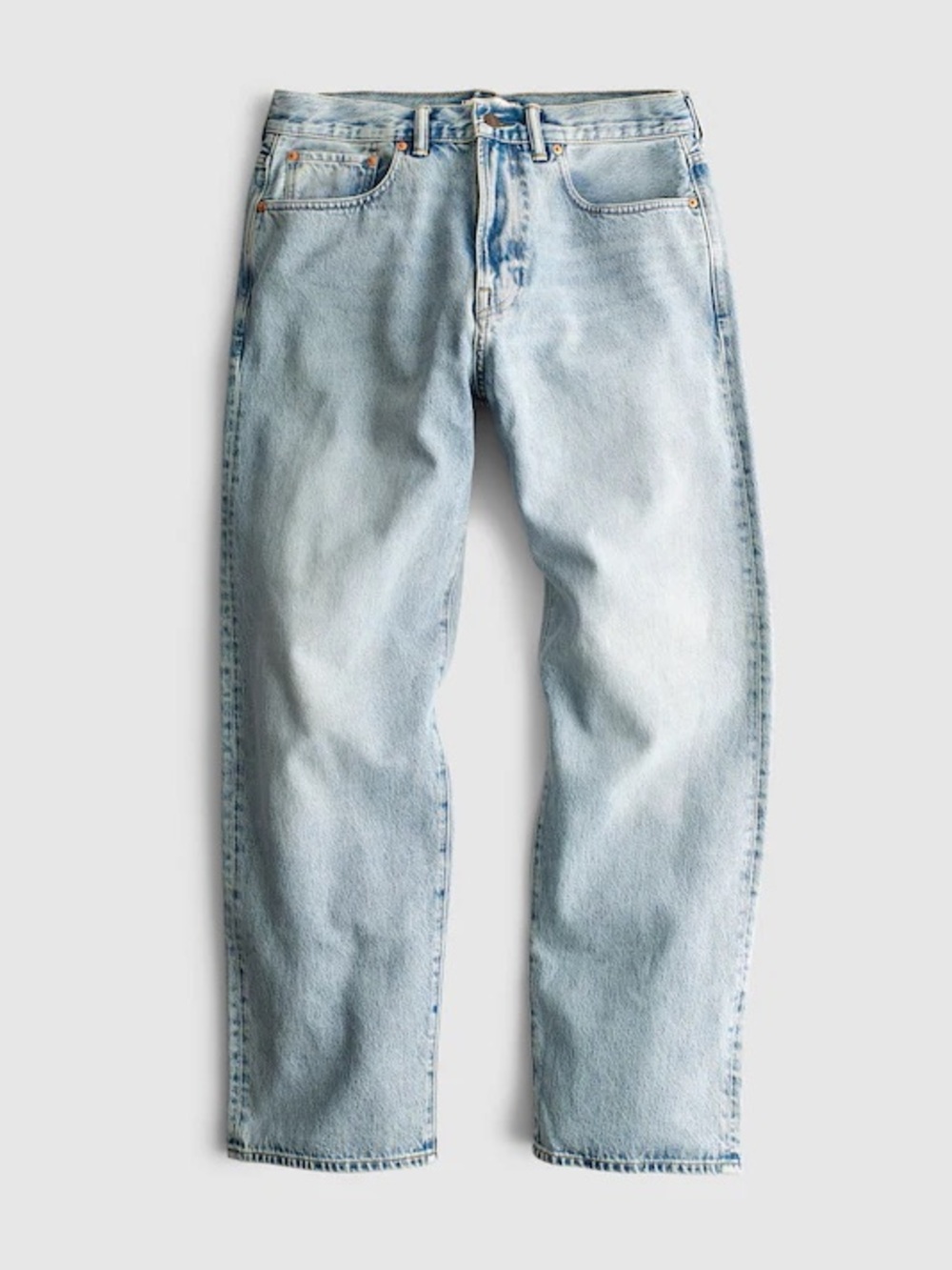 Madewell The 1991 Loose Straight Jean in Ashford Wash-Rigid Size 34 $148 NY976 - Picture 8 of 11